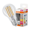 Osram LED izzó E27 A60 7W = 60W 806lm 2200-2700K meleg, 320°-os izzószál, szabályozható OSRAM Superstar
