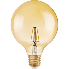 Osram LED-szálas izzó gömb alakú E27/7 W melegfehér izzó