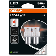 Osram LEDriving SL P21W piros 12V, 2 db a csomagban (7506DRP-2BL) autóalkatrész