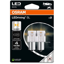 Osram LEDriving SL PY21W sárga 12V, 2 db a csomagban autóalkatrész