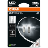 Osram LEDriving SL T4W hideg fehér 6000K 12V, 2 db a csomagban (3893DWP-2BL)