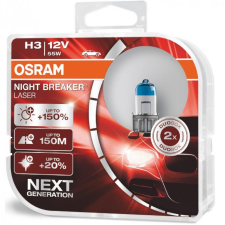 Osram Night Breaker Laser H3 +150% halogén izzó 55W izzó