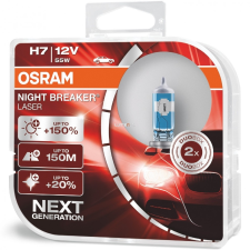 Osram Night Breaker Laser H7 +150% 2db/csomag világítás