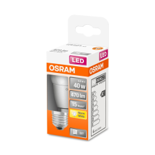  OSRAM Star LED kisgömb, matt búra, 5W 470lm 2700K E27, átlagos élettartam: 15000 óra, fényszín: meleg fehér LED ST CL P 40 FR 5W 2700K E27 ( 4058075431034 ) izzó