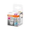 OSRAM Superstar dimmelhető 230V LED PAR16 spot, üveg ház, 8W 575lm 4000K GU10, átlagos élettartam: 25000 óra, fényszín: hideg fehér LED SST PAR16 DIM 80 120° 8W 4000K GU10 ( 4058075433700 )