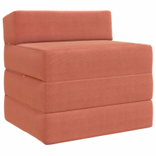  Összecsukható kanapéágy Piros Narancs 200 x 70 x 15 cm bútor