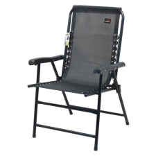  Összecsukható kerti szék TERST fekete kerti bútor