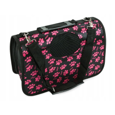  Összecsukható kisállat hordozótáska – mancs mintás, több méretben rózsaszín szállítóbox, fekhely kutyáknak