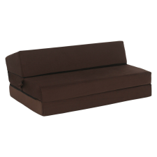  Összecsukható matrac/fotel, 2v1, barna, VEDIS ágy és ágykellék