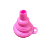  Összecsukható szilikon tölcsér - Rózsaszín