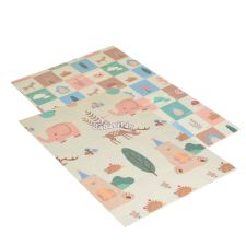  Összecsukható szőnyeg 120*180cm FOREST/elefántos játszószőnyeg