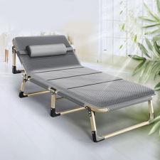 Összecsukható utazóágy BUSINESS, kemping, kenu PREMIUM 75 cm - szürke 2 utazóágy