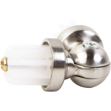 Összekötő elem függönyrudakhoz 19 mm inox karnis, függönyrúd