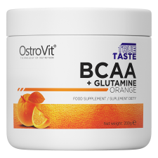 Ostrovit BCAA + Glutamin 200g Narancs vitamin és táplálékkiegészítő