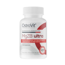 OstroVit MgZB Ultra – 120 tabletta, Magas Minőségű Magnézium és Cink Kiegészítő vitamin és táplálékkiegészítő
