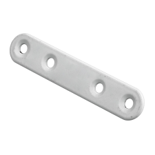 Öszekötő lemez 15mm x 80mm fehér bútor