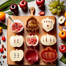  Őszi Kézi Pite Formák - Tökéletesek Halloweenre és Karácsonyra konyhai eszköz