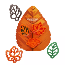  Őszi levél műanyag sütemény kiszúró sütés és főzés