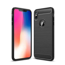 OTT! APPLE iPhone XS Max, OTT! CARBON mobiltok, Karbon mintás, Fekete tok és táska