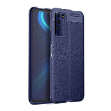 OTT! HUAWEI Honor X10 5G, OTT! LEATHER mobiltok, Sötétkék tok és táska