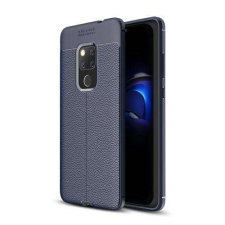 OTT! HUAWEI Mate 20, OTT! LEATHER mobiltok, Sötétkék tok és táska