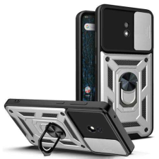 OTT! NOKIA C10, C20, OTT! CAMSHIELD ARMOR műanyag védőtok, Ezüst tok és táska