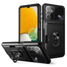 OTT! SAMSUNG Galaxy A13 5G (SM-A136U/U1), OTT! CARD RING mobiltok, Fekete tok és táska