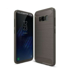 OTT! SAMSUNG SM-G955 Galaxy S8 Plus, OTT! CARBON mobiltok, Karbon mintás, Szürke tok és táska