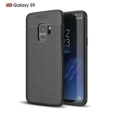 OTT! SAMSUNG SM-G960 Galaxy S9, OTT! LEATHER SERIES mobiltok, Fekete tok és táska