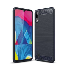 OTT! SAMSUNG SM-M105F Galaxy M10, OTT! CARBON mobiltok, Karbon mintás, Sötétkék tok és táska