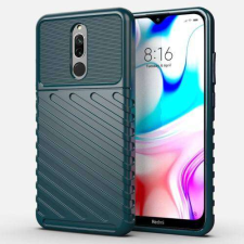 OTT! Xiaomi Redmi 8, OTT! THUNDER SERIES mobiltok, Sötétzöld tok és táska