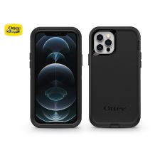 Otterbox Apple iPhone 12/12 Pro védőtok - OtterBox Defender Screenless Edition - black mobiltelefon, tablet alkatrész