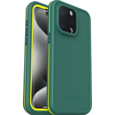 Otterbox FRE Apple iPhone 15 Pro Max Magsafe Tok - Fenyőzöld/Sárga tok és táska