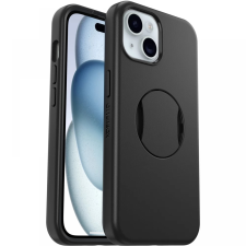 Otterbox OtterGrip Symmetry MagSafe hátlaptok iPhone 15 fekete tok és táska