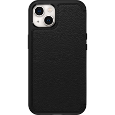 Otterbox Strada Series Bőr Flip tok iPhone 13 fekete OEM tok és táska
