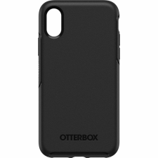 Otterbox Symmetry Apple iPhone XS / X Szilikon Tok - Fekete tok és táska
