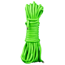 Ouch ! - világító bondage kötél - 5m (zöld) bilincs, kötöző