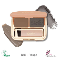 Oulac Brow & Eye Perfect Finishing Compact szemhéjfesték B-08 Taupe szemhéjpúder