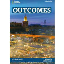  Outcomes 2nd Edition Intermediate Student&#039;s Book with DVD-ROM nyelvkönyv, szótár