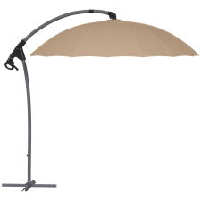 Outsunny 2,7 m-es konzolos napernyő kereszttalppal kerti bútor