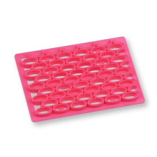  Ovális mintás fondant mintázó rács sütés és főzés
