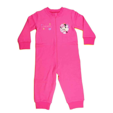  Overálos kislány pizsama Minnie egér mintával - 128-as méret
