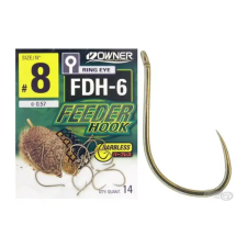  Owner FDH-6 #8 füles horog 14 db/csg horog