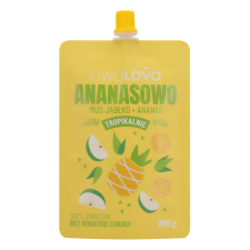  Owolovo gyümölcspüré alma-ananász 200 g üdítő, ásványviz, gyümölcslé