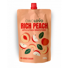  Owolovo gyümölcspüré alma-őszibarack 200 g reform élelmiszer
