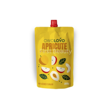  OWOLOVO GYÜMÖLCSPÜRÉ ALMA-SÁRGABARACK 200G reform élelmiszer