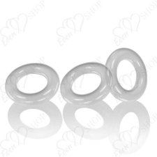 OXBALLS - Willy Rings 3-pack Cockrings clear péniszgyűrű