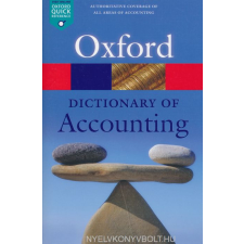  OXFORD DICTIONARY OF ACCOUNTING nyelvkönyv, szótár