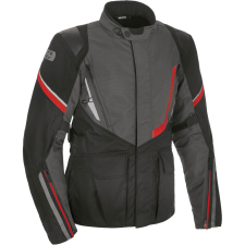 Oxford Montreal 4.0 Dry2Dry™ motoros kabát fekete-szürke-piros motoros kabát