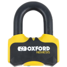 Oxford NEMESIS U-zár, csapátmérő 16 mm, sárga lánc, lakat